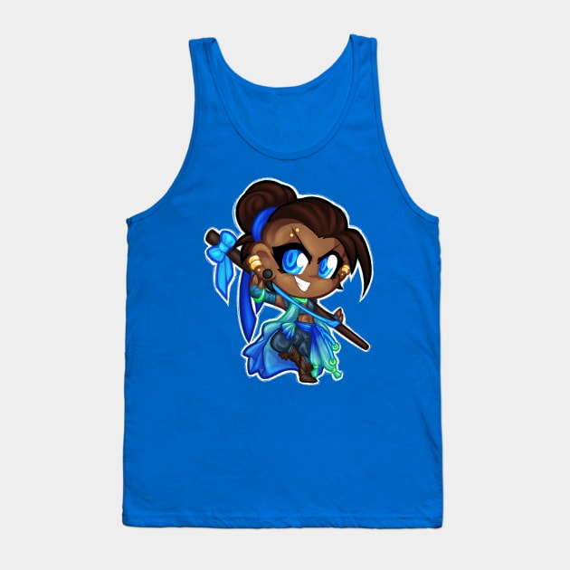 Beauregard Chibi Tank Top by pbarbalios